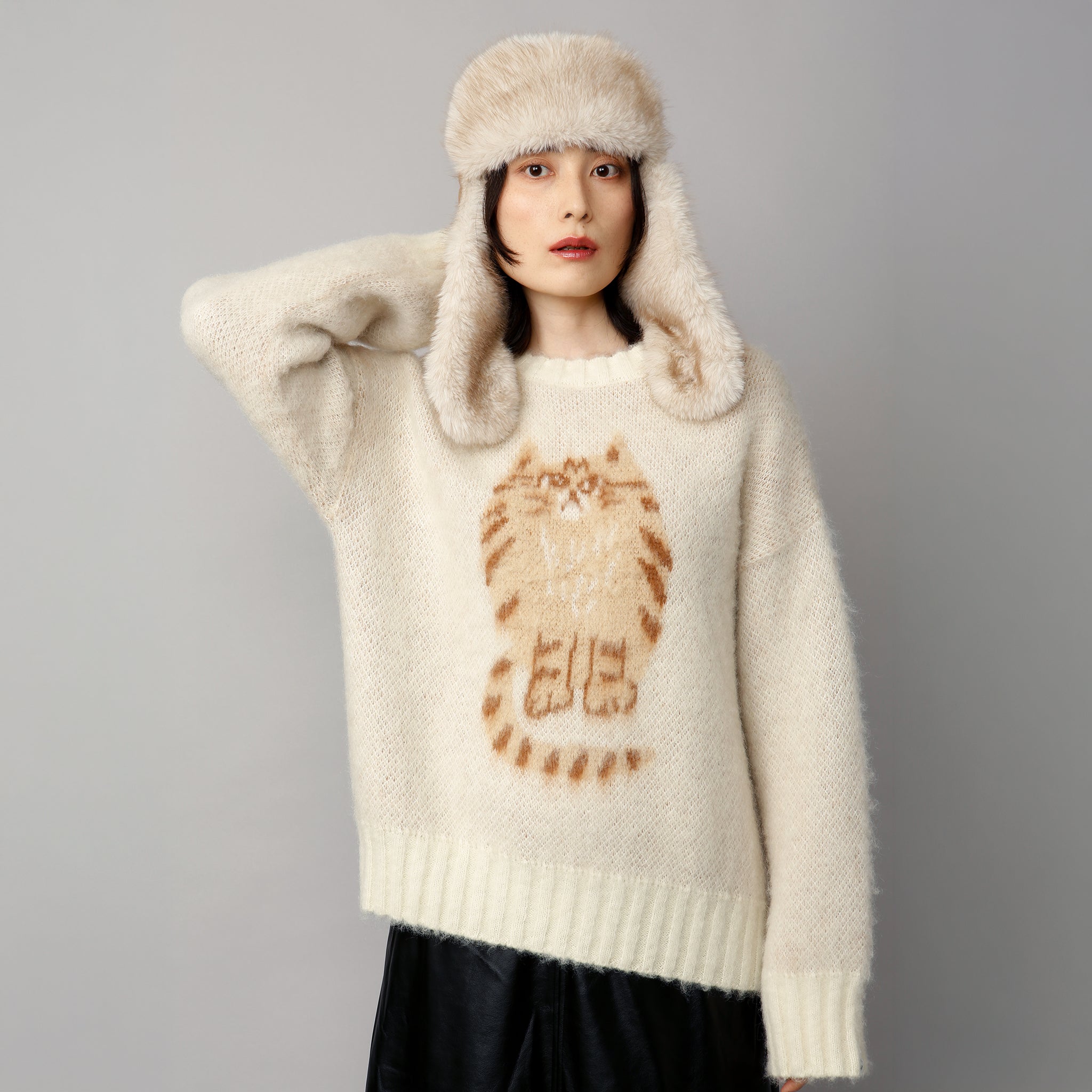 【NYANDER KNIT/ニャンダーニット】 BOSS CAT PULL