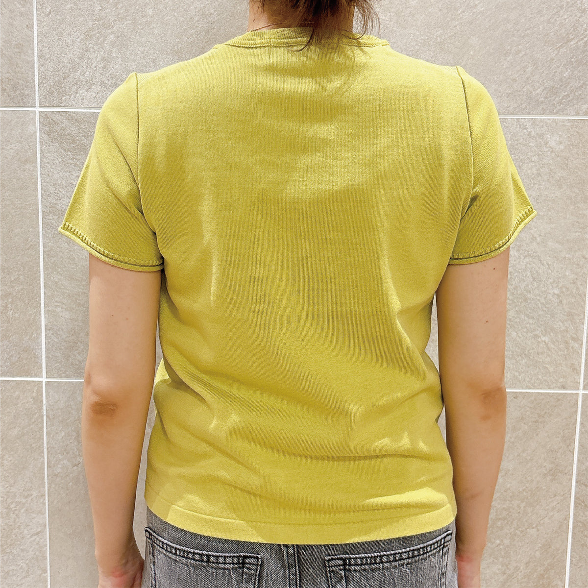 【NYANDER KNIT/ニャンダーニット】 KNIT T-Shirts  ニットTシャツ