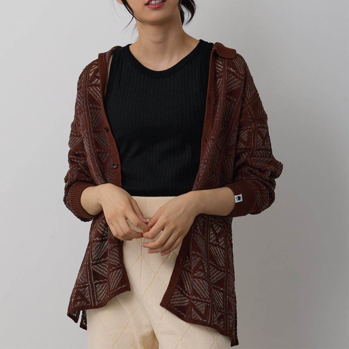 【NYANDER KNIT/ニャンダーニット】 NYA KNIT Shirts ニットシャツ