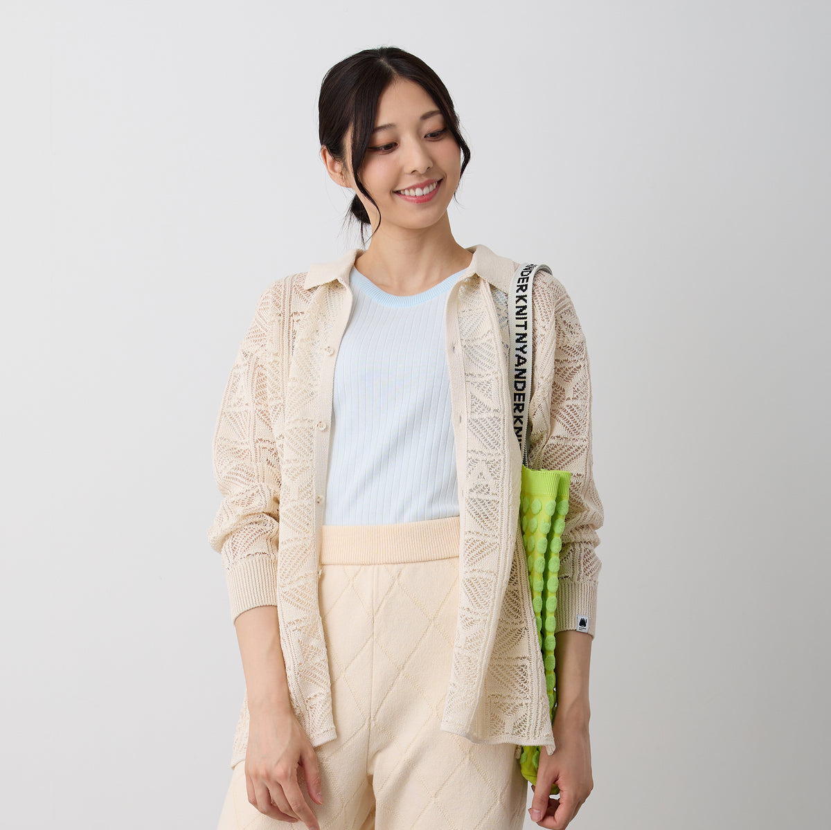 【NYANDER KNIT/ニャンダーニット】 NYA KNIT Shirts ニットシャツ