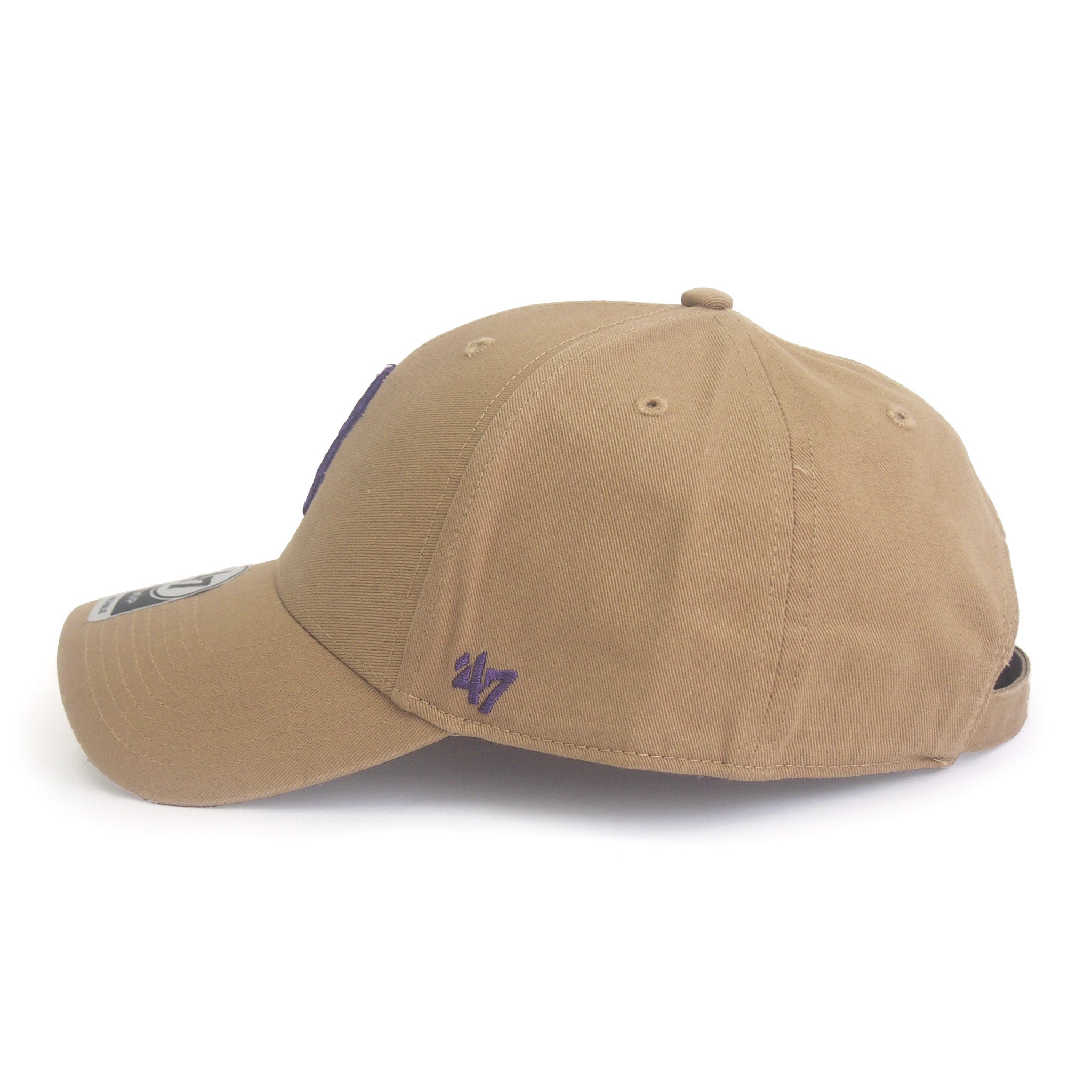 Red Sox Legend `47 MVP Khaki×Purple Logo レッドソックス レジェンド '47 MVP カーキ×パープル