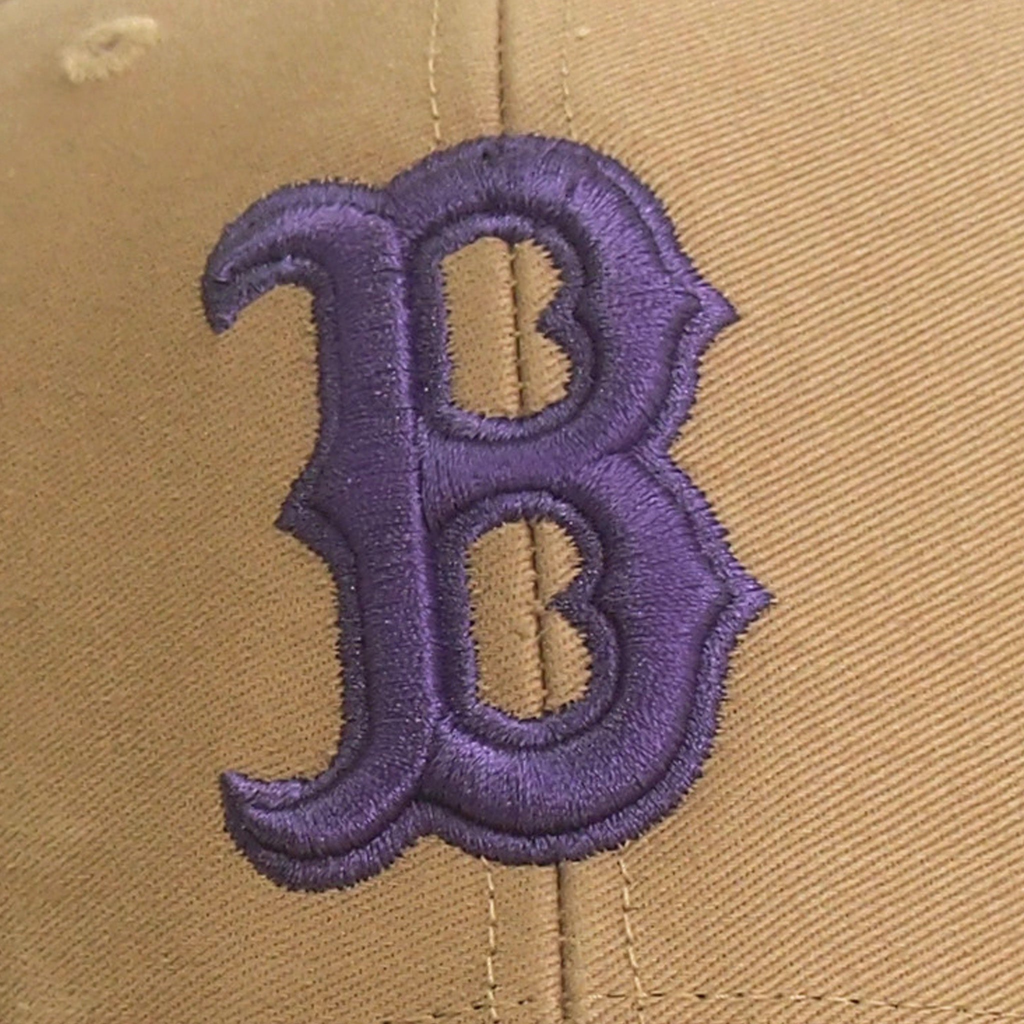 Red Sox Legend `47 MVP Khaki×Purple Logo レッドソックス レジェンド '47 MVP カーキ×パープル