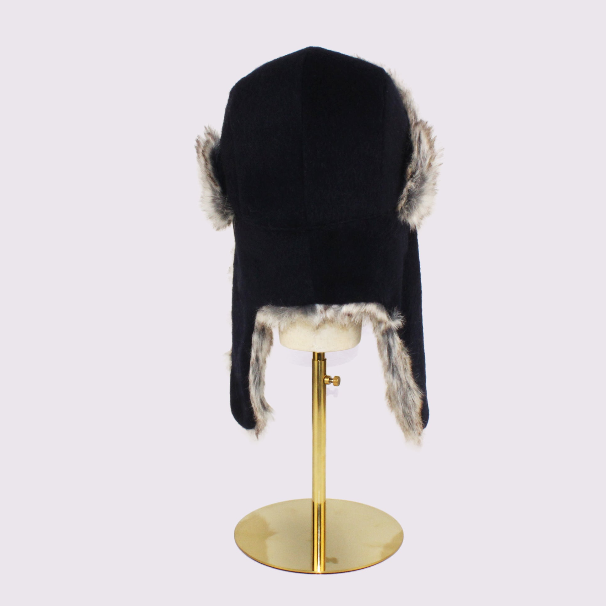 WO／FUR AVIATOR CAP