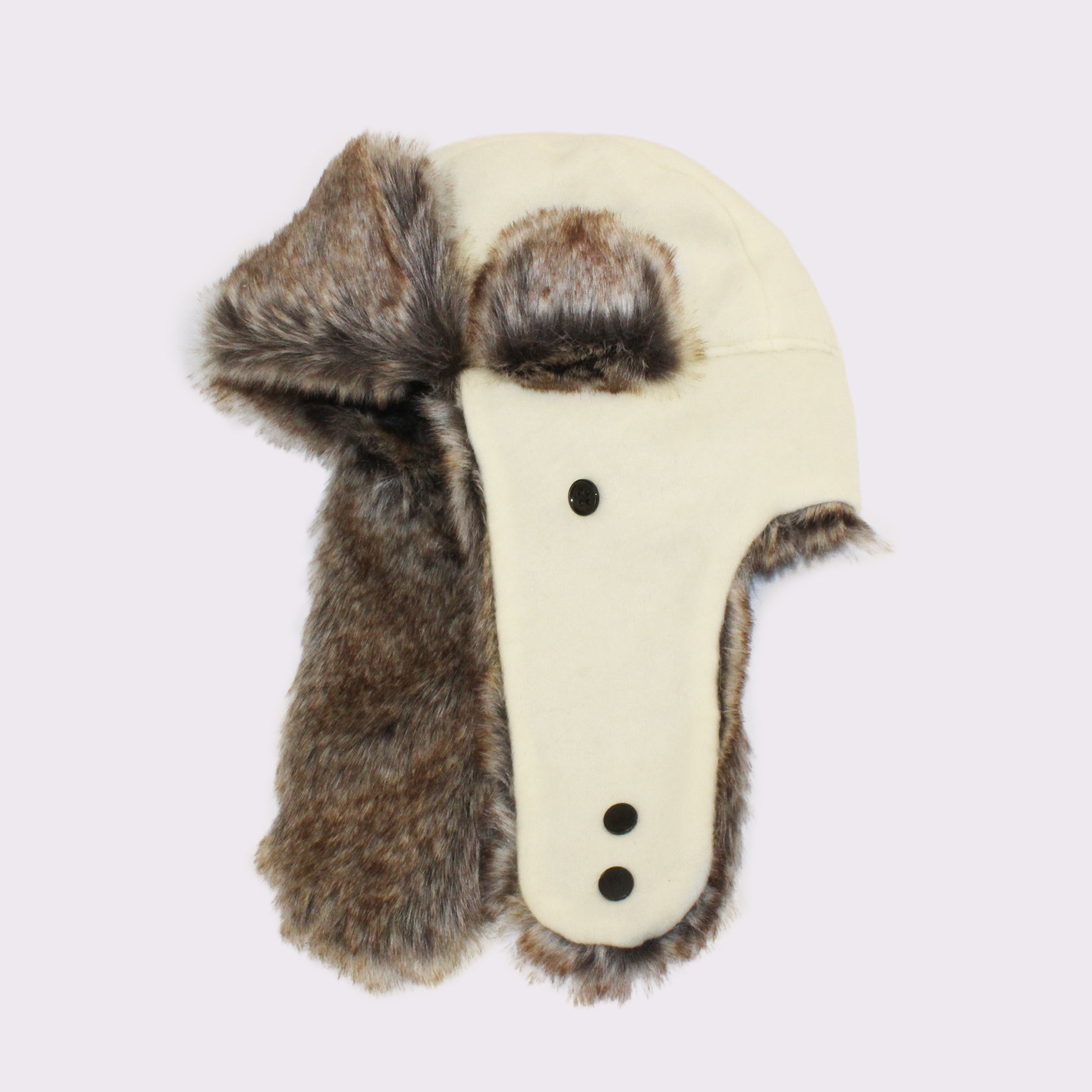 WO／FUR AVIATOR CAP