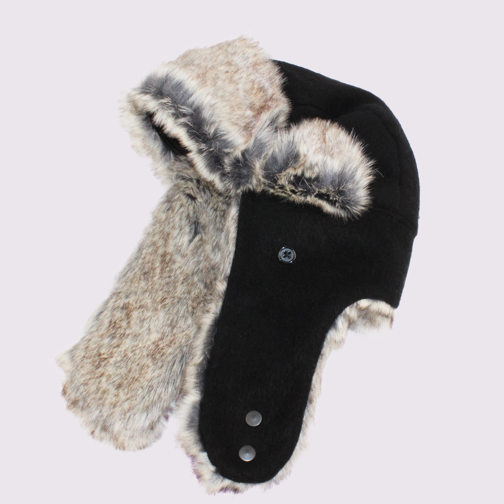 WO／FUR AVIATOR CAP