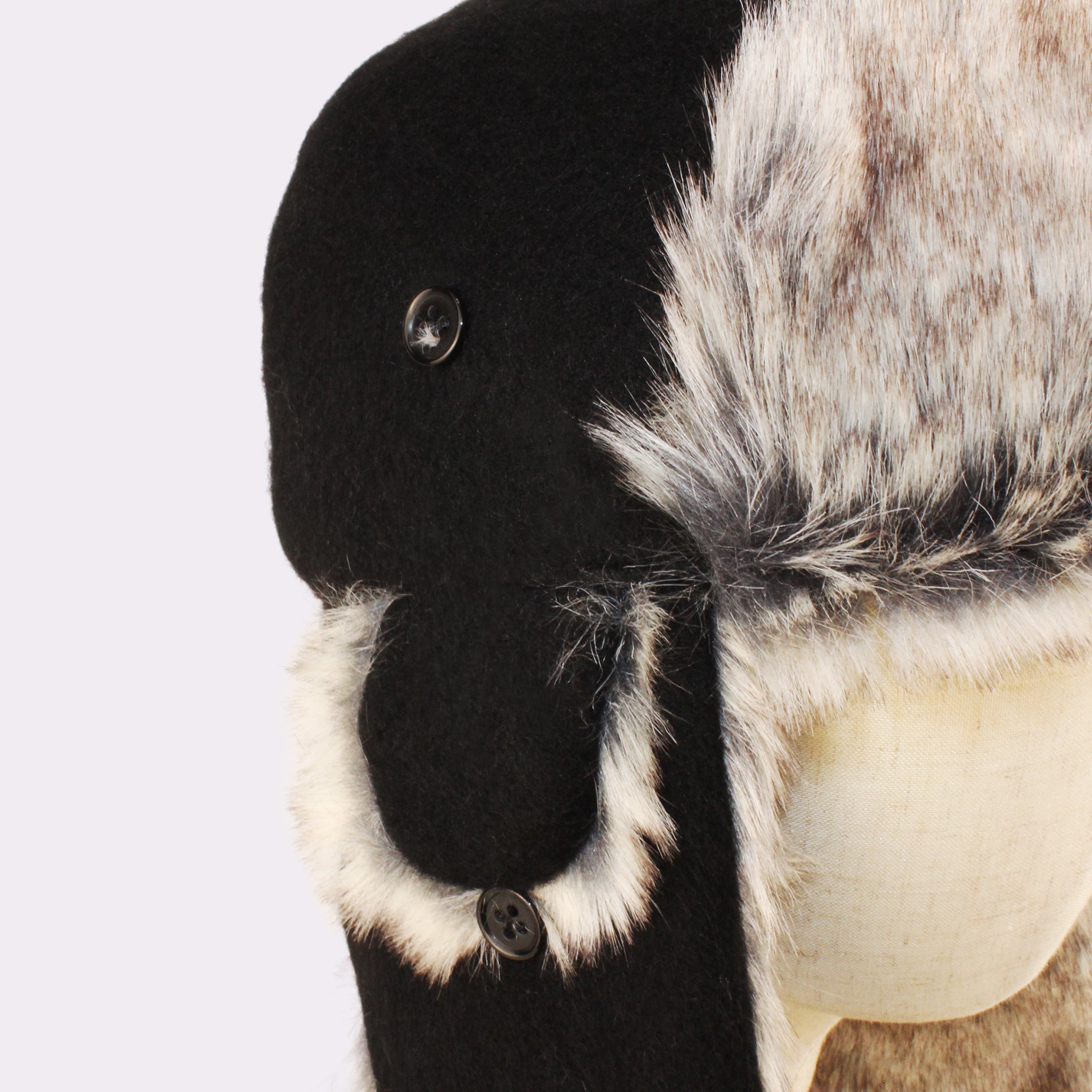 WO／FUR AVIATOR CAP