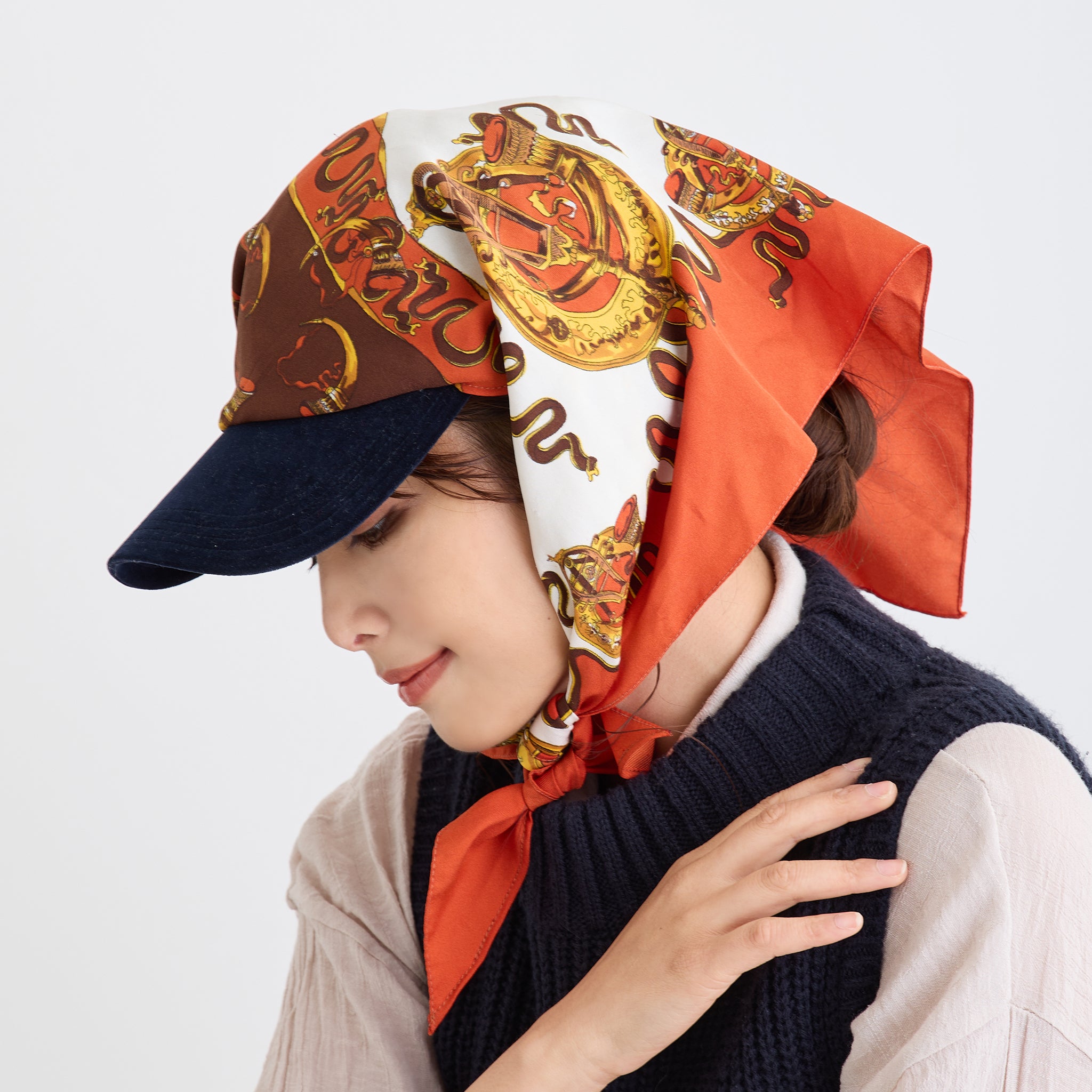 rinon dot】フラールキャップ