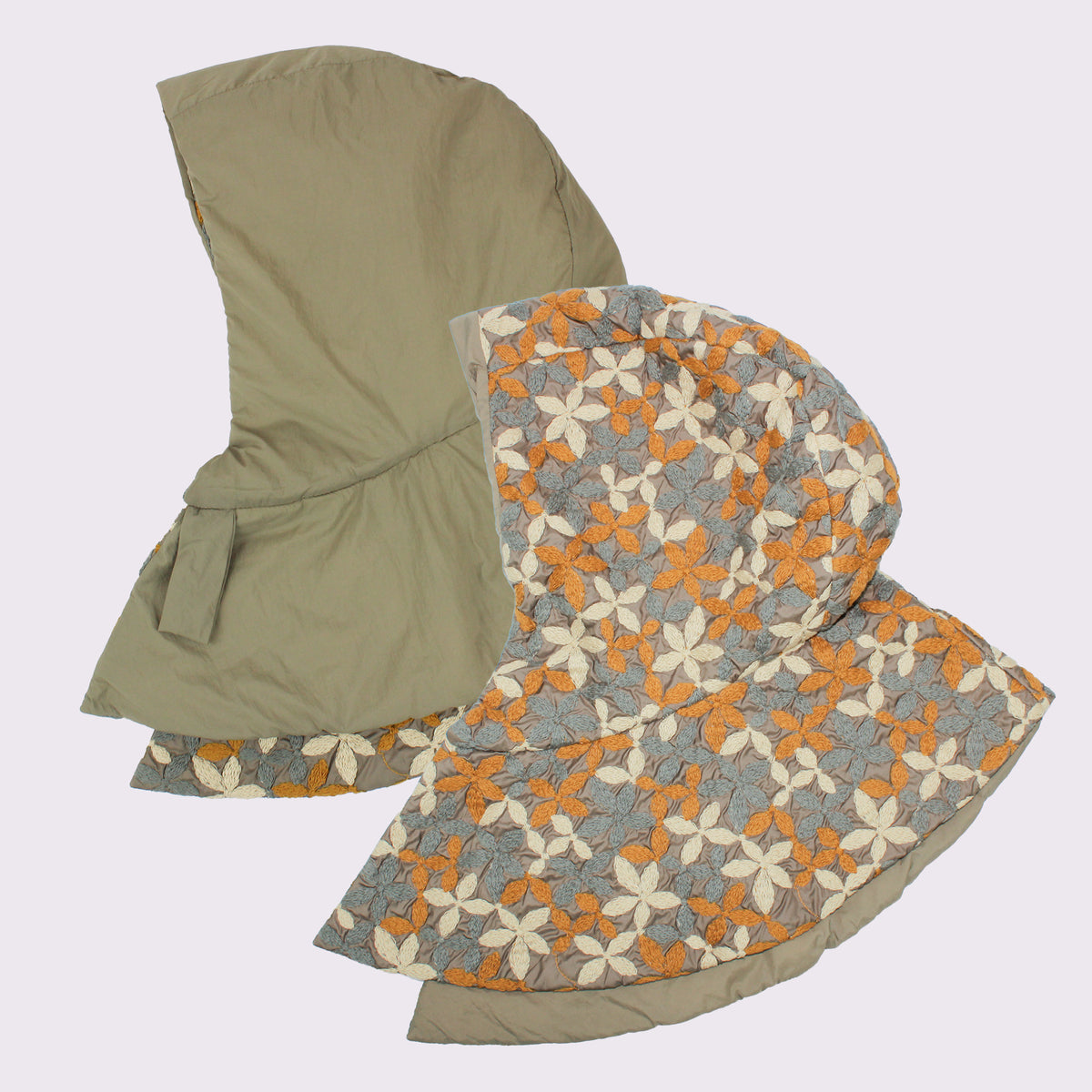 rinon dot　Enbroidery hoody