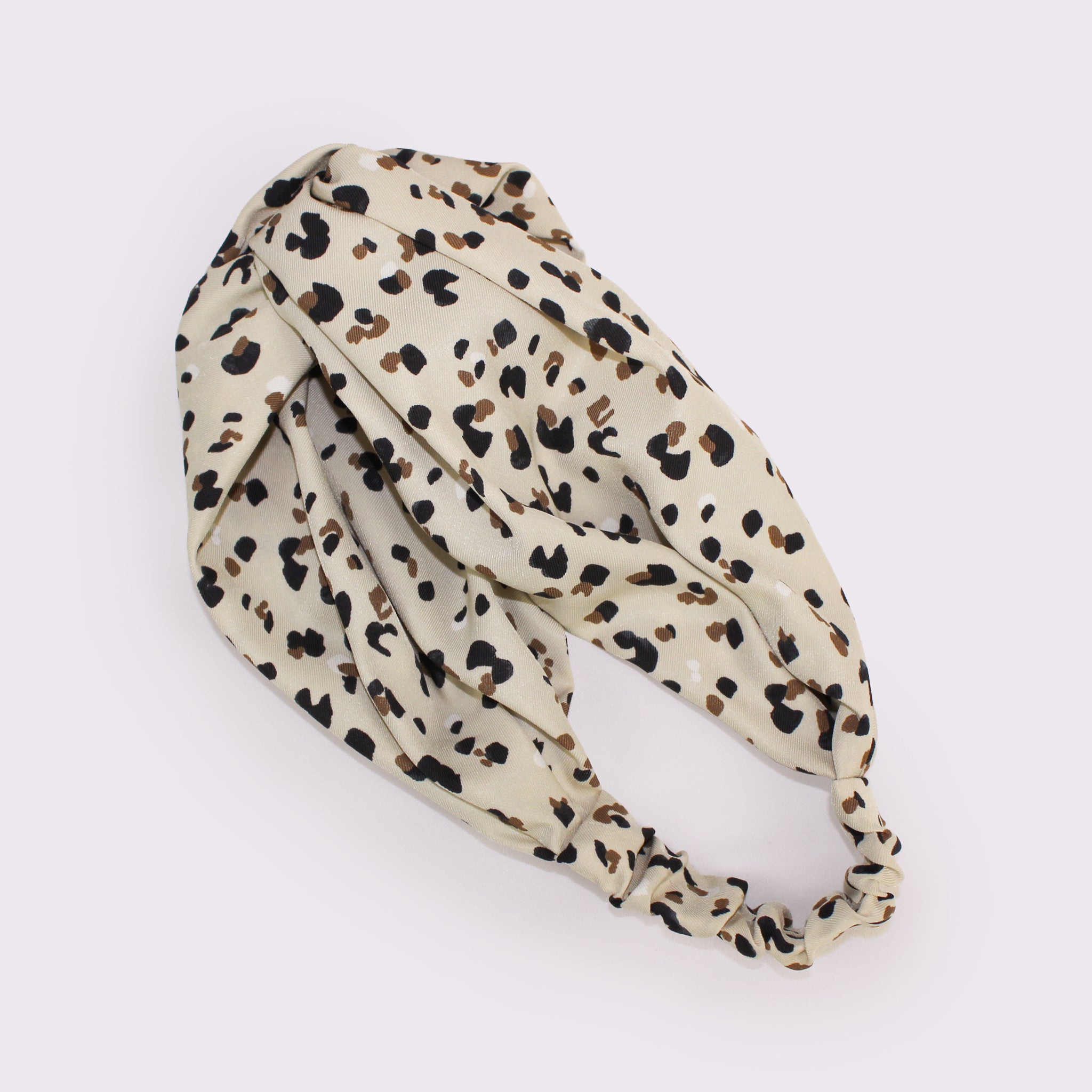 ターバン／ヒョウ柄