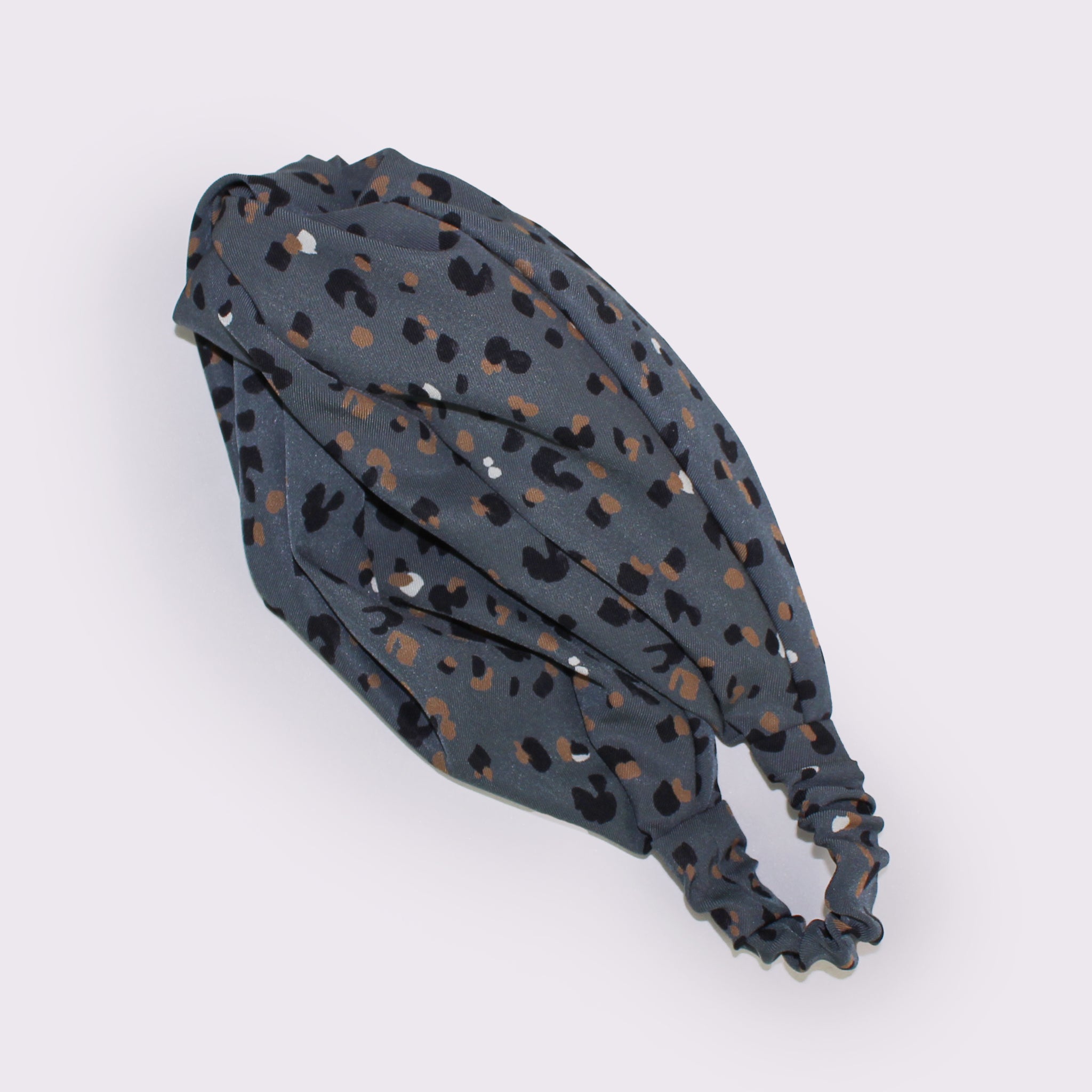 ターバン／ヒョウ柄