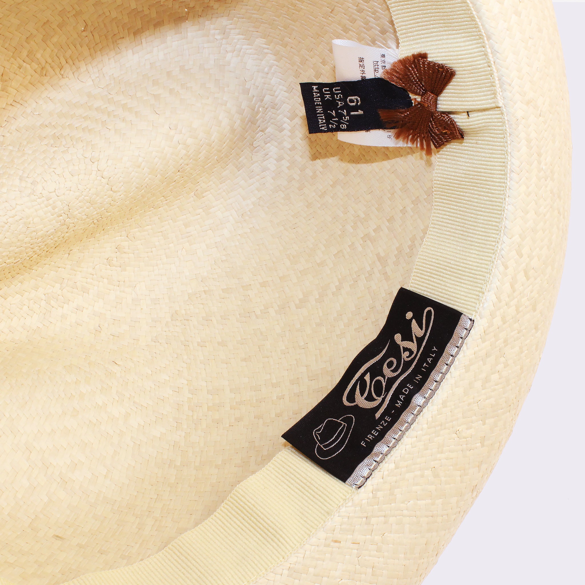 Tesi ラフィア ツマミ(中折) 1618