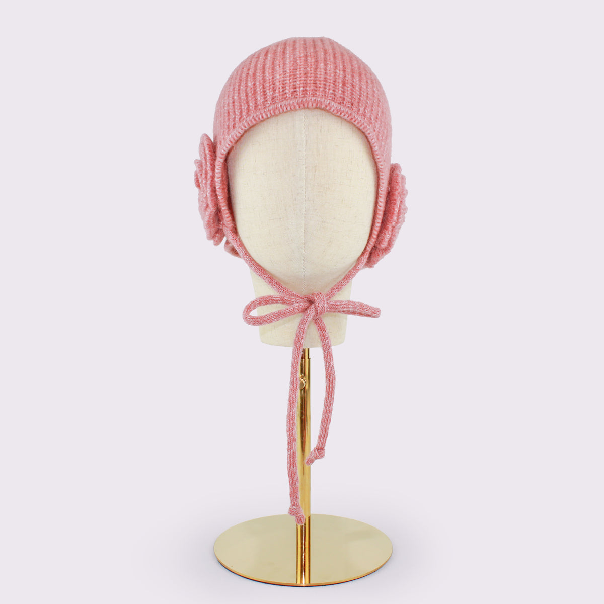 FLOWER FLAP BEANIE