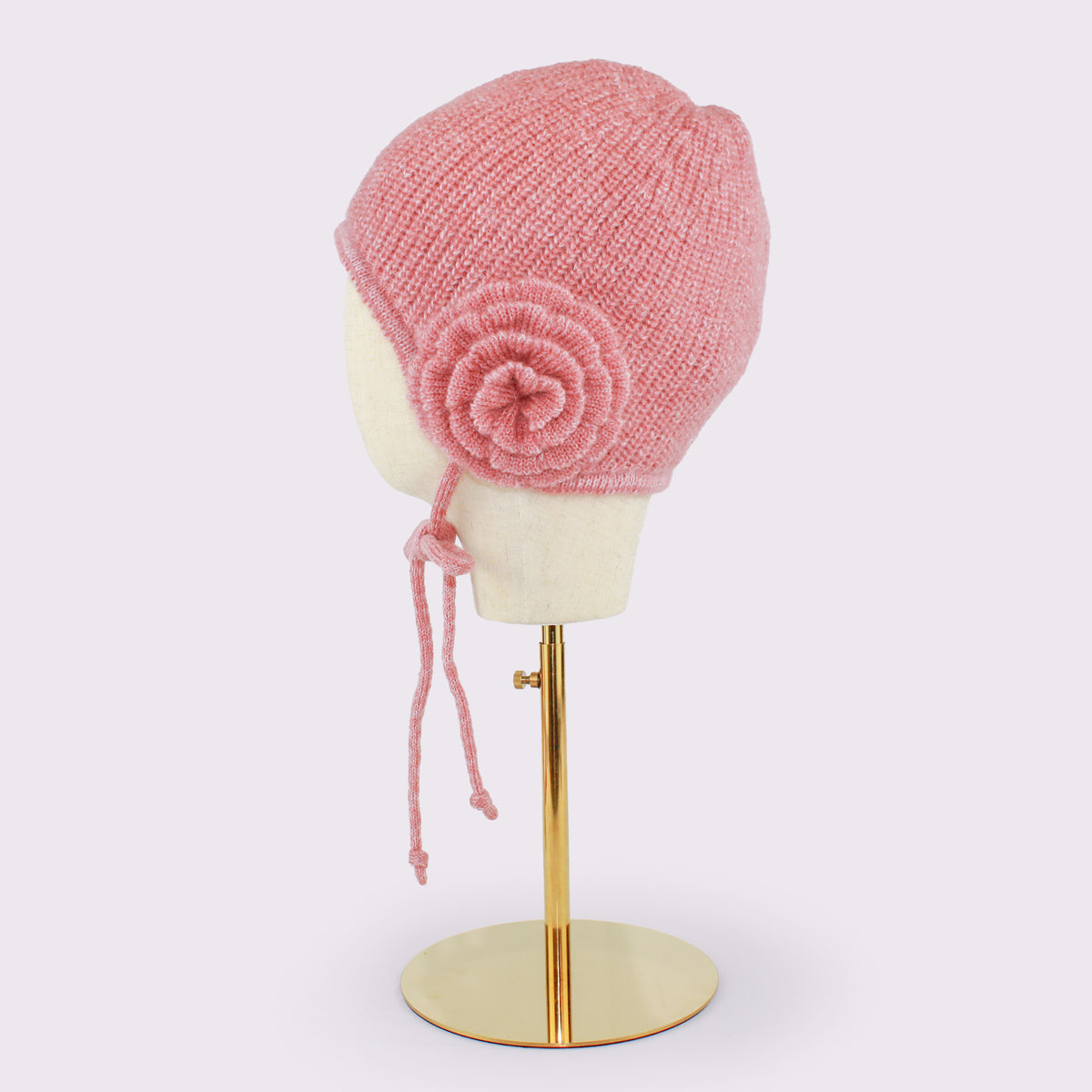 FLOWER FLAP BEANIE