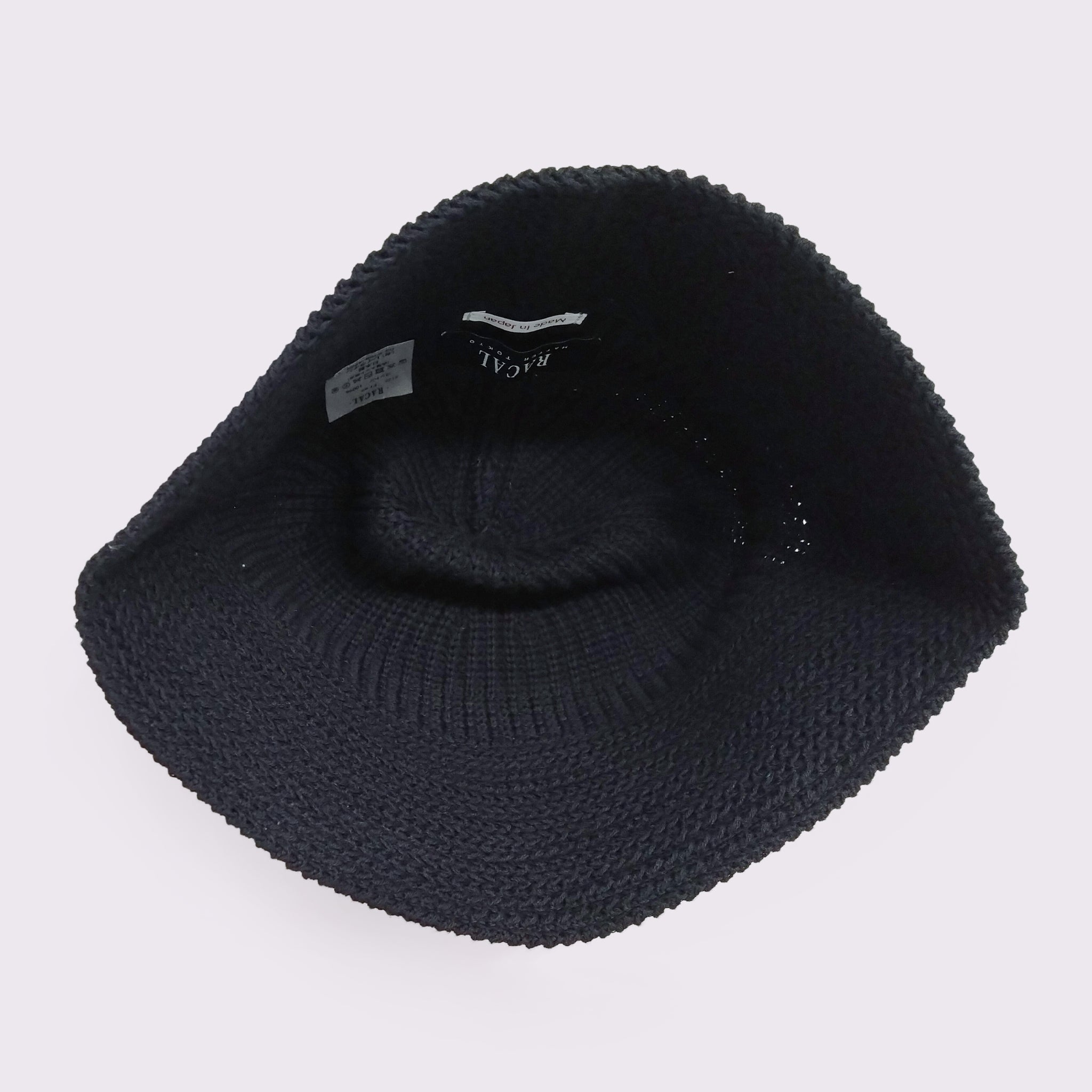 Resurrection 黒 ニットボーラーハット RACAL Knit Sailor Hat ニット セーラー ハット RL-26-1416