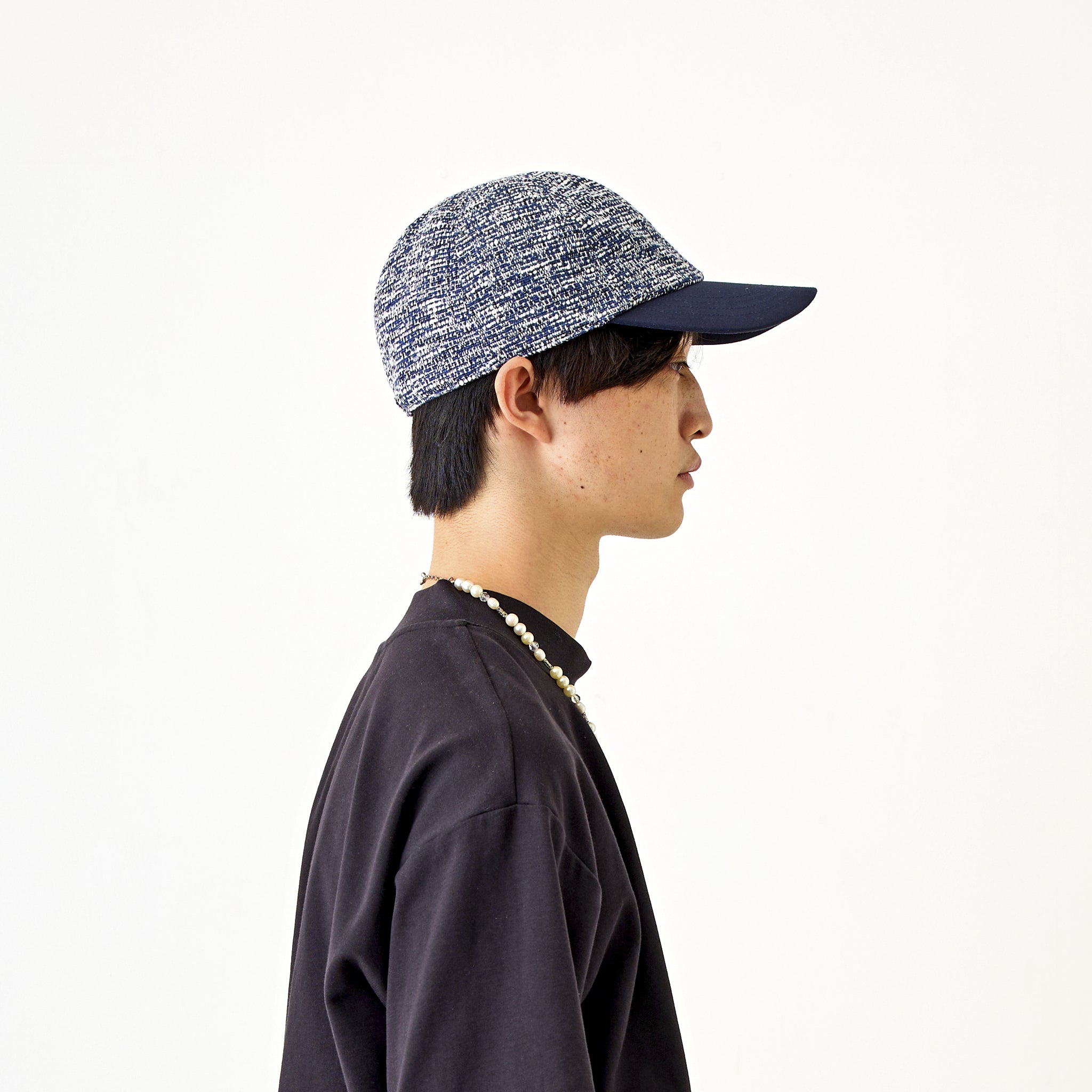 SAI[n] CINEMA CAP サマーツイードコンビキャップ