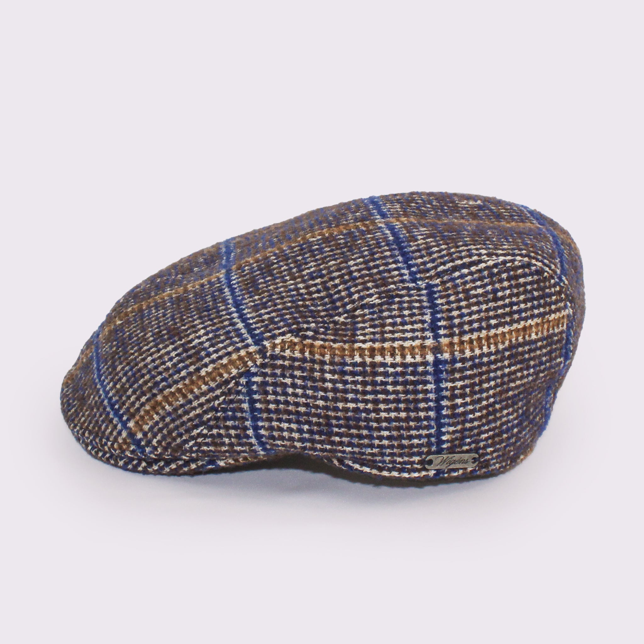 Wigens / ウィゲンズ　Ivy Modern plaid tweed Cap　モダンチェックツイードハンチング