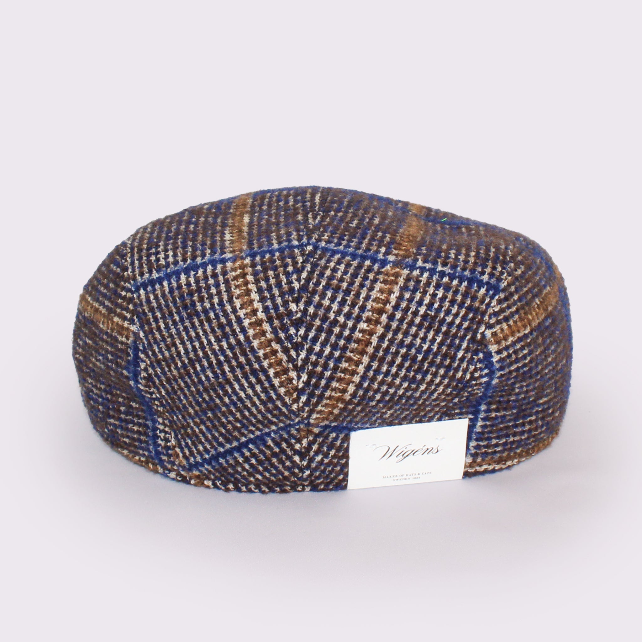 Wigens / ウィゲンズ　Ivy Modern plaid tweed Cap　モダンチェックツイードハンチング