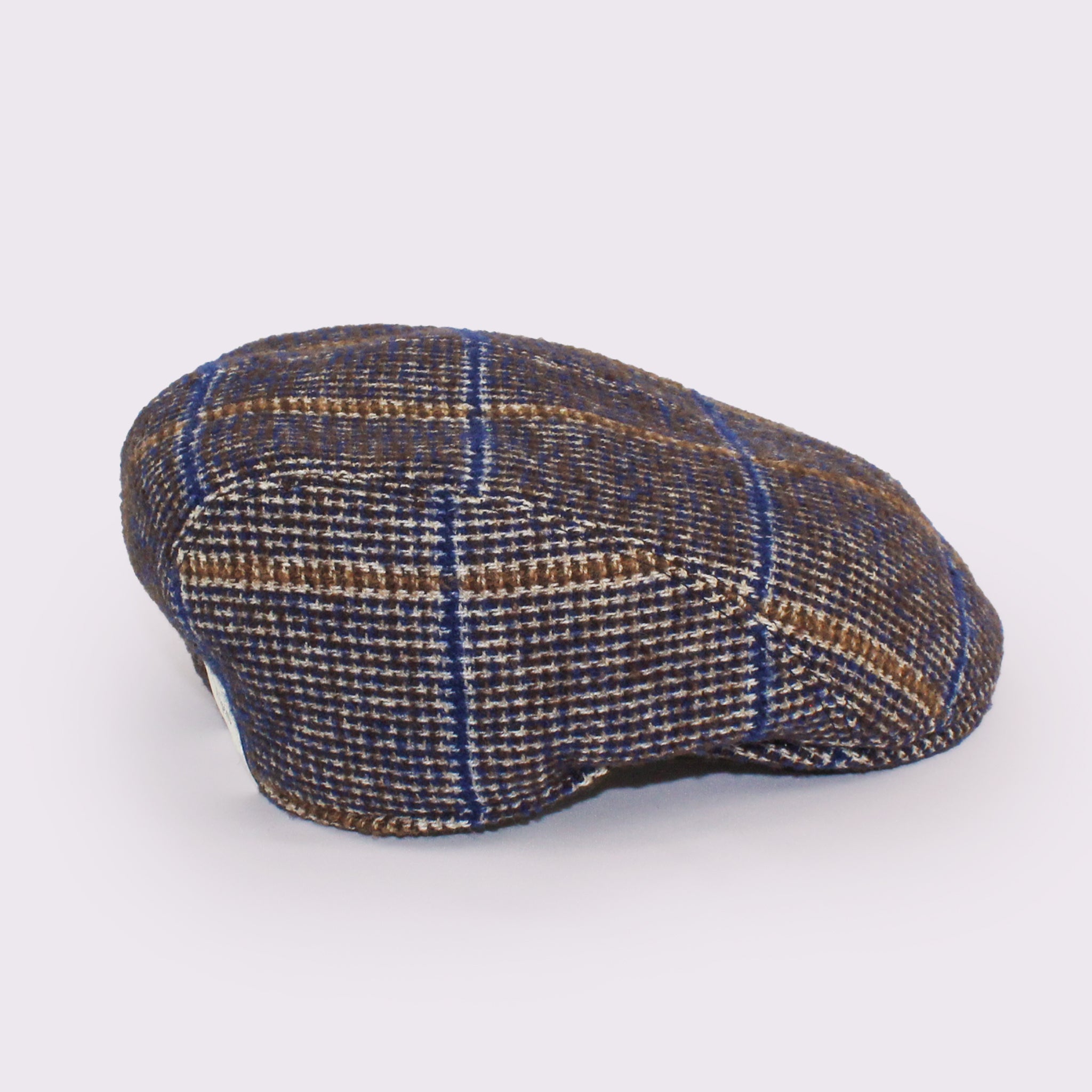 Wigens / ウィゲンズ　Ivy Modern plaid tweed Cap　モダンチェックツイードハンチング