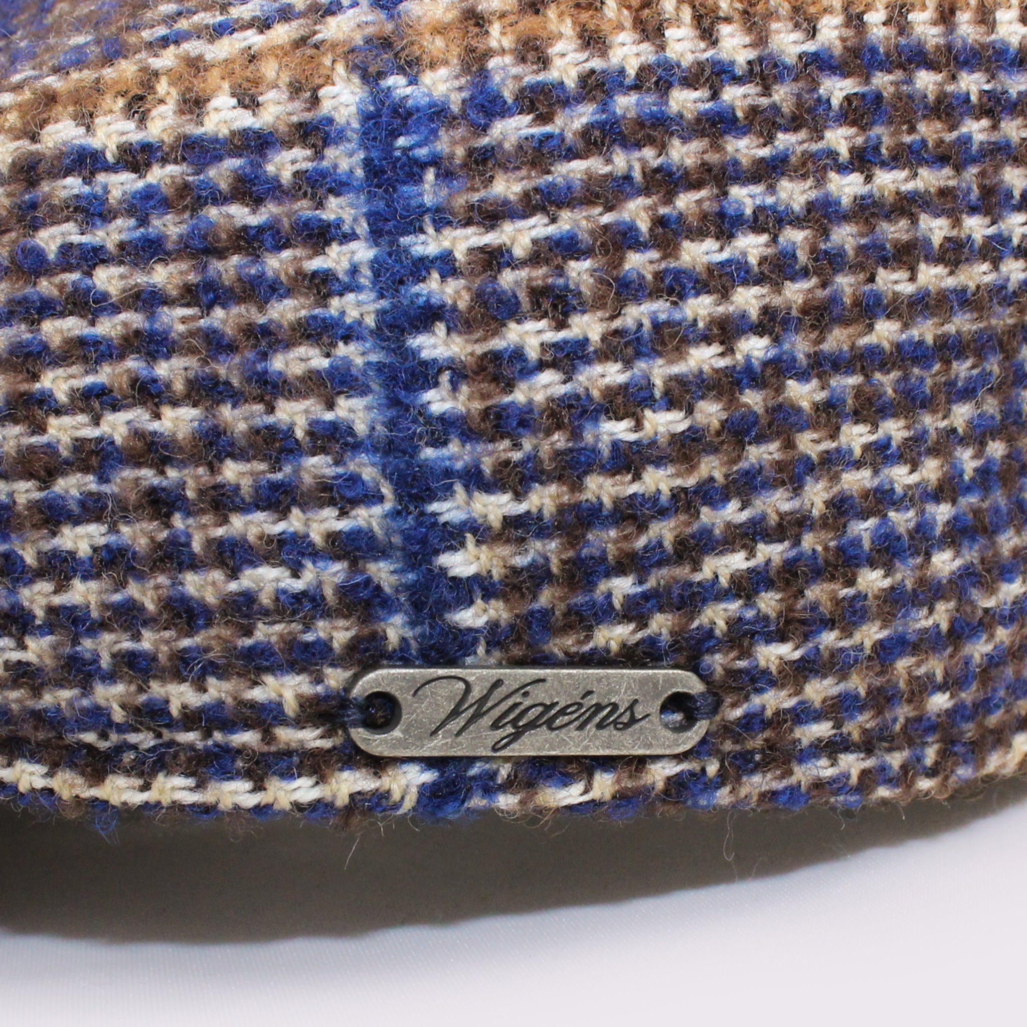 Wigens / ウィゲンズ　Ivy Modern plaid tweed Cap　モダンチェックツイードハンチング
