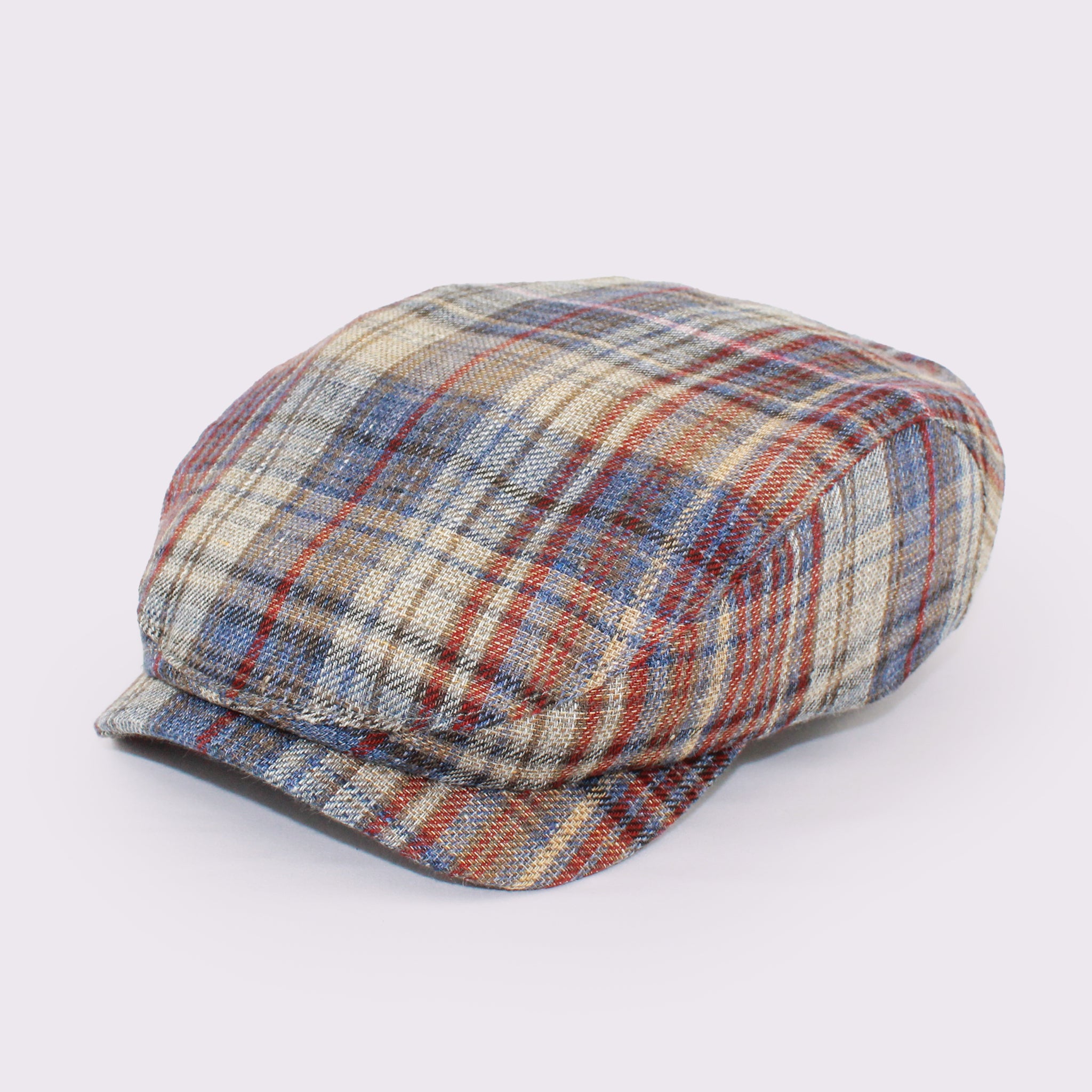 Wigens / ウィゲンズ　ITALIAN MULTICHECK IVY contemporary CAP（W102477）