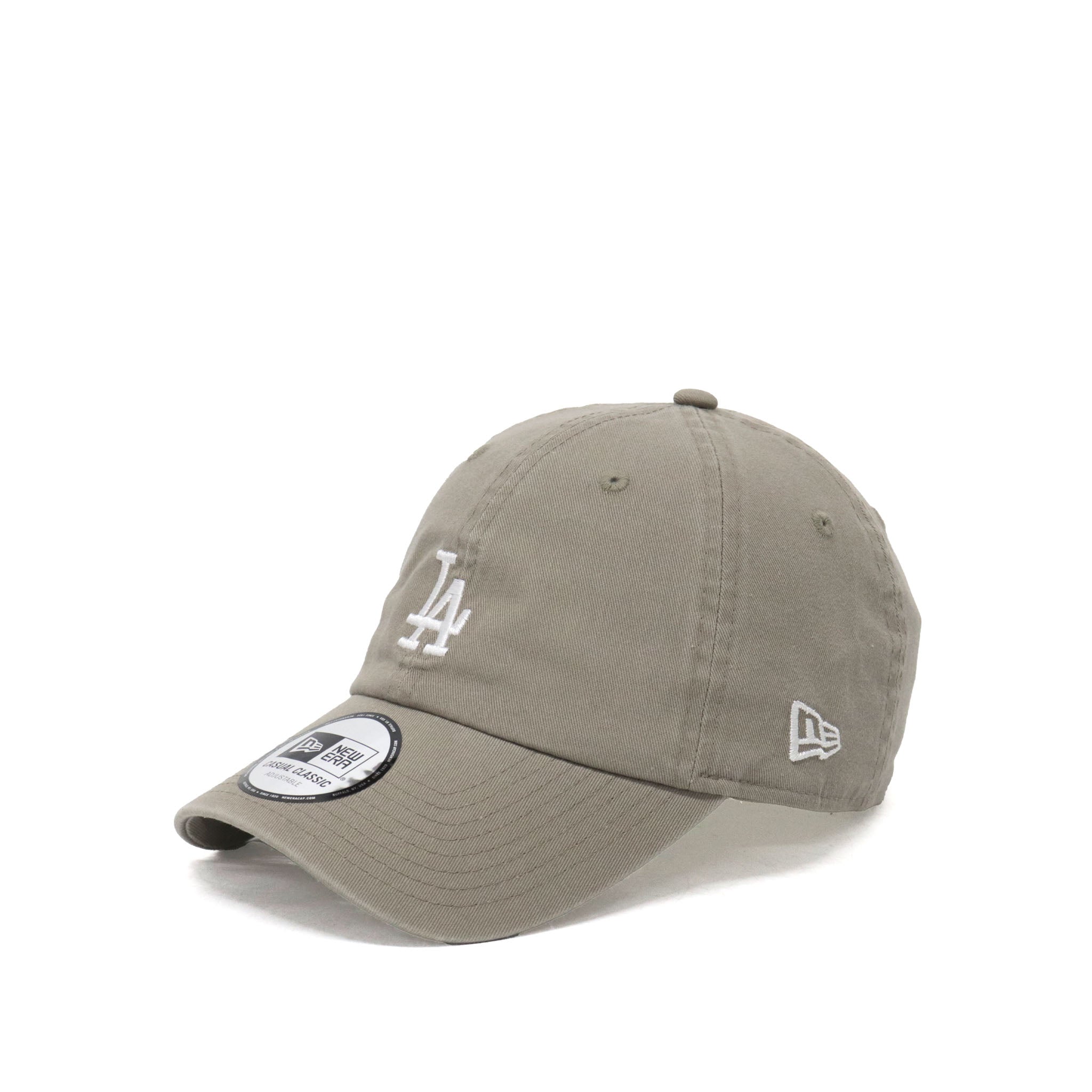 【NEW ERA/ ニューエラ】カジュアルクラシック MLB Casual Classic ロサンゼルス・ドジャース ミッドロゴ ぺブル × スノーホワイト